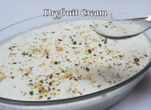 dryfruit cream